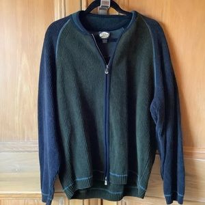 Tommy Bahama Zip Up Sweater Size X-Large